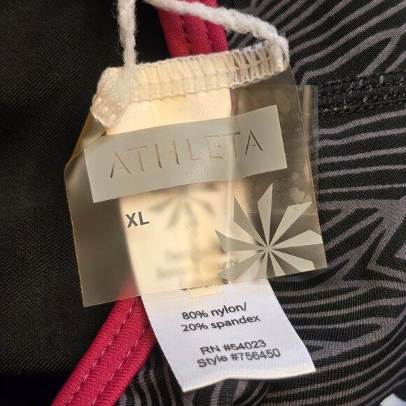 NWOT  -  ATHLETA  Onepiece Swimsuit sz XL - Picture 5 of 6